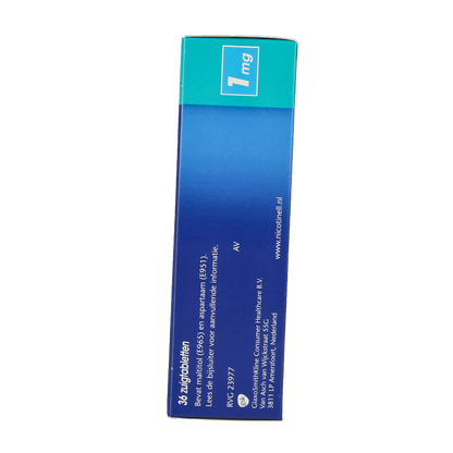 Nicotinell Mint 1mg 36 Zuigtabletten