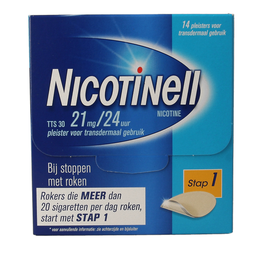 Nicotinell TTS30 21mg 14 Stuks