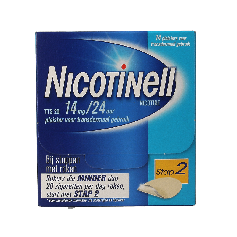 Nicotinell TTS20 14mg 14 Stuks