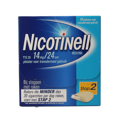 Nicotinell TTS20 14mg 14 Stuks