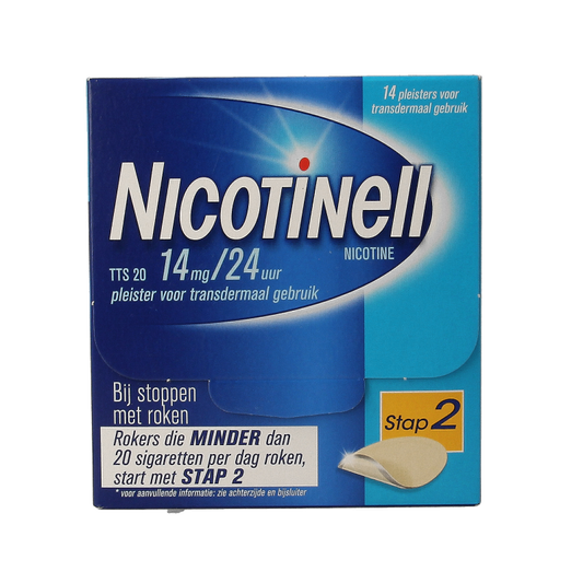 Nicotinell TTS20 14mg 14 Stuks