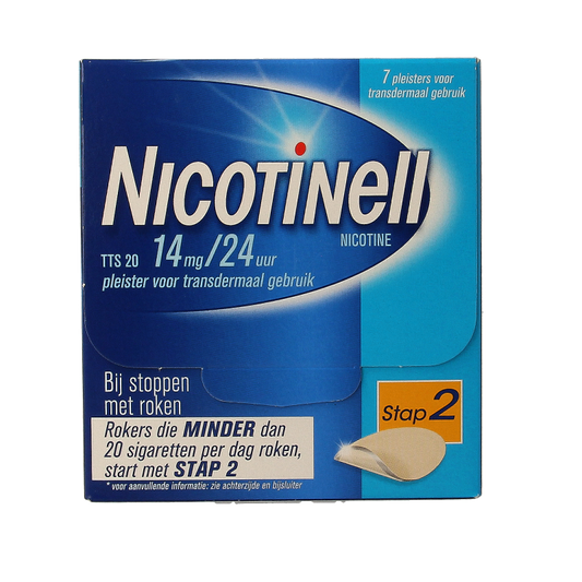Nicotinell TTS20 14mg 7 Stuks