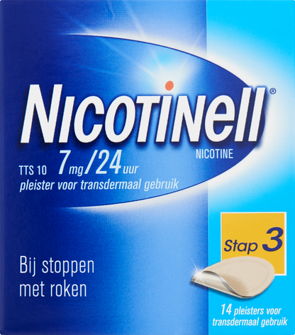 Nicotinell TTS10 7mg 14.00 Stuks