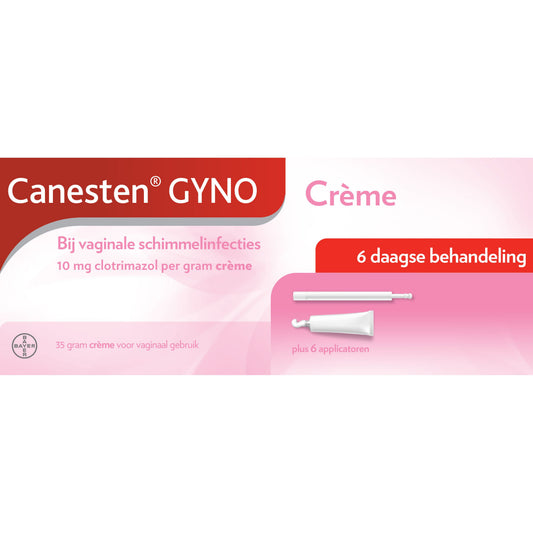 Canesten Gyno creme (6 applicaties) 35.00 Gram