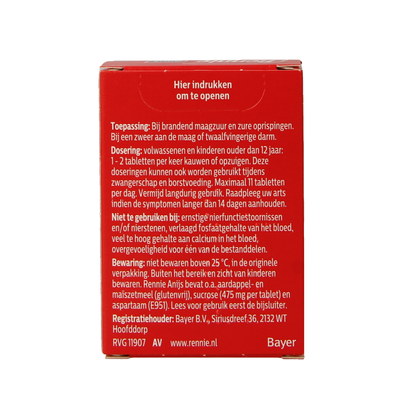 Rennie Anijs 24 Tabletten