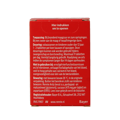 Rennie Anijs 24 Tabletten