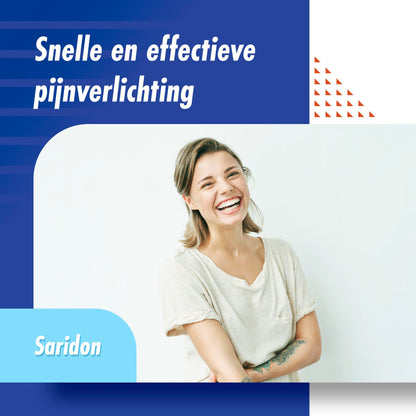 Saridon Pijnstillend en koortsverlagend 20 Tabletten