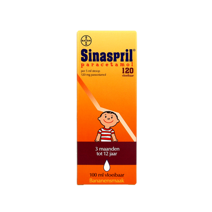 Sinaspril Paracetamol vloeibaar 120mg 100 Milliliter