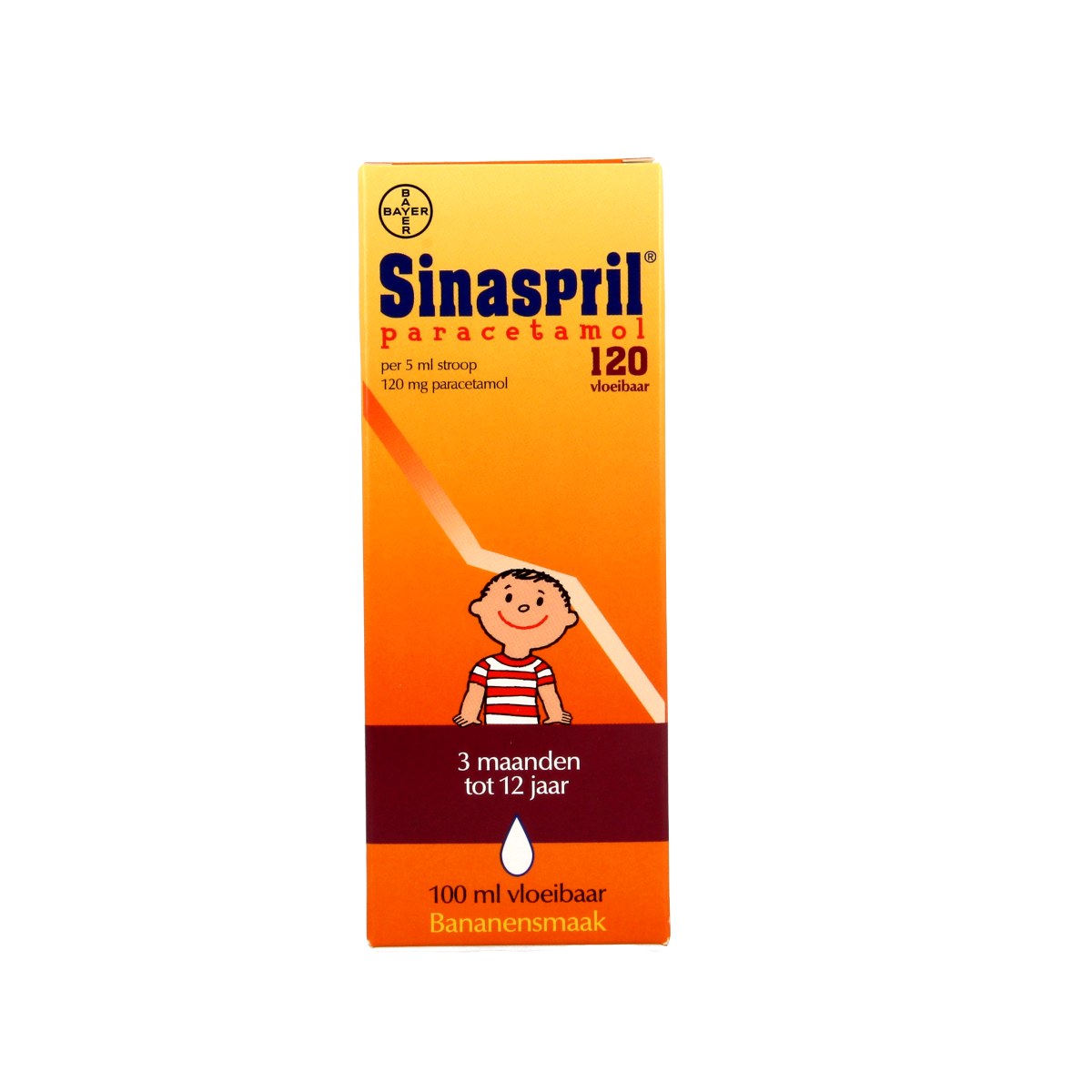 Sinaspril Paracetamol vloeibaar 120mg 100.00 Milliliter