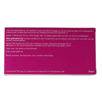 Losecosan Losecosan 20mg 14 Tabletten