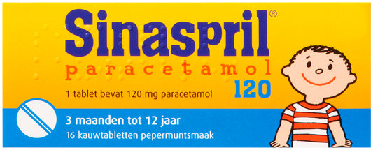 Sinaspril Paracetamol 120mg 16.00 Tabletten