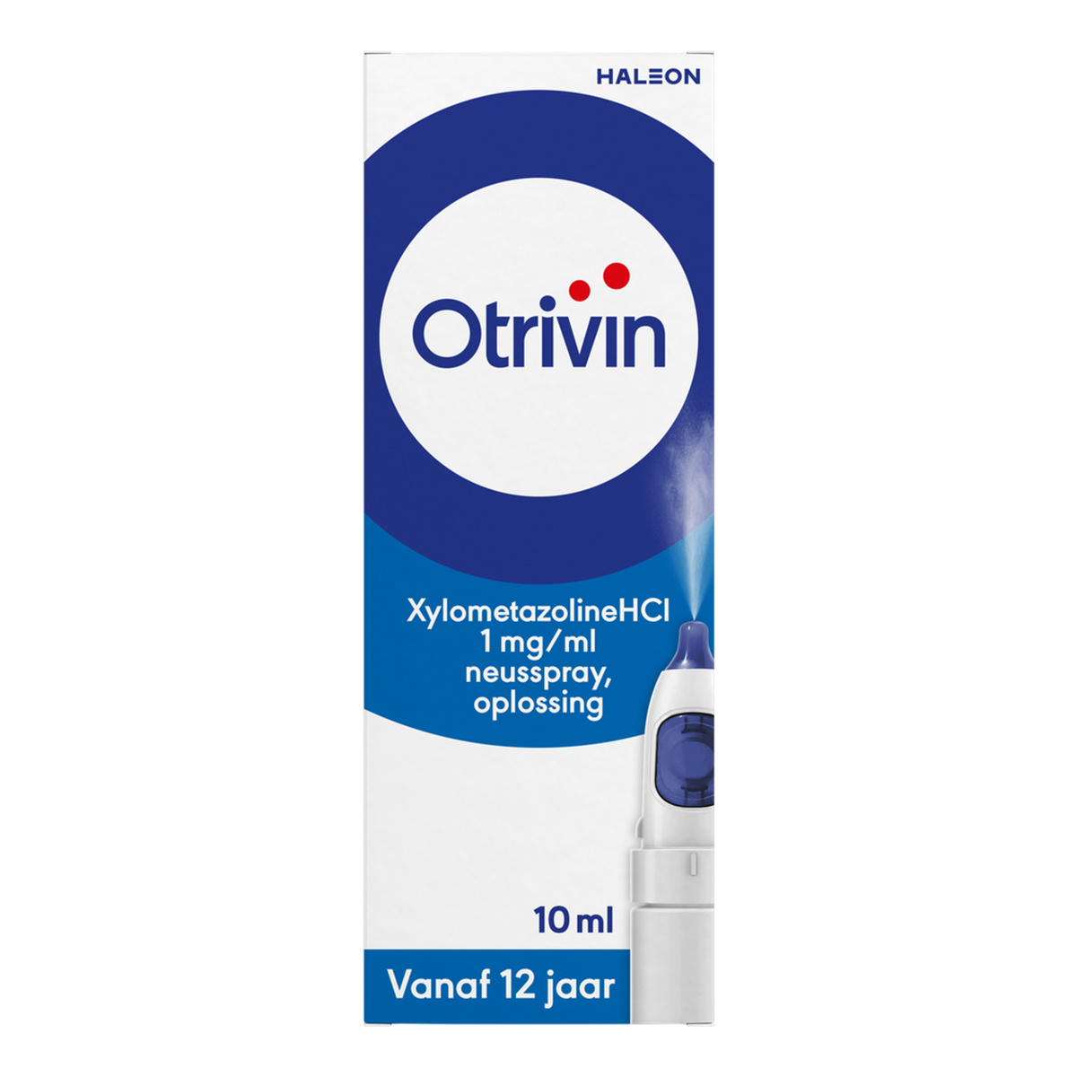 Otrivin Spray 1 mg verzachtend 12+ jaar 10.00 Milliliter