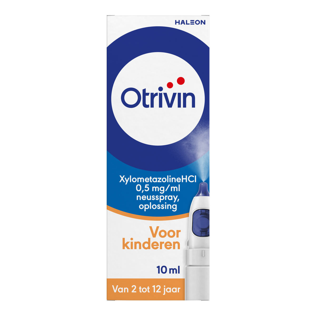 Otrivin Spray 0.5mg verzachtend kind 2 - 12 jaar 10.00 Milliliter