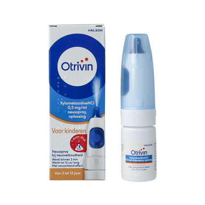 Otrivin Spray 0.5mg verzachtend kind 2 - 12 jaar 10.00 Milliliter