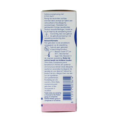Otrivin Baby zoutoplossing spray 15.00 Milliliter