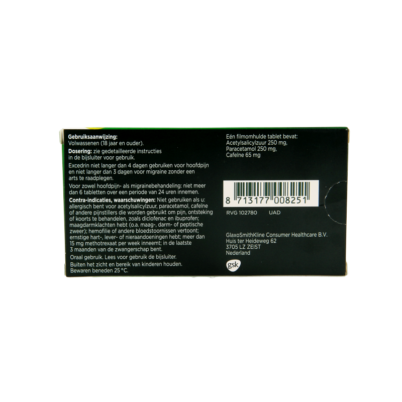Excedrin Migraine 10 Tabletten
