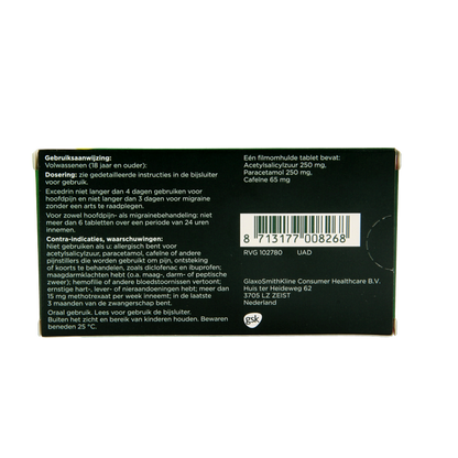 Excedrin Migraine 20 Tabletten