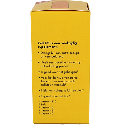 Zell H3 Vega capsules 120 Vegetarische capsules