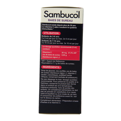 Sambucol Vlierbessensiroop for kids 120 Milliliter