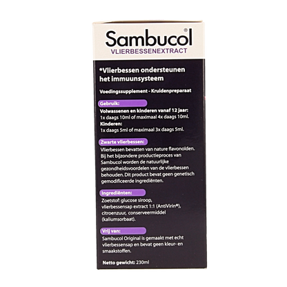 Sambucol Vlierbessensiroop original 230 Milliliter