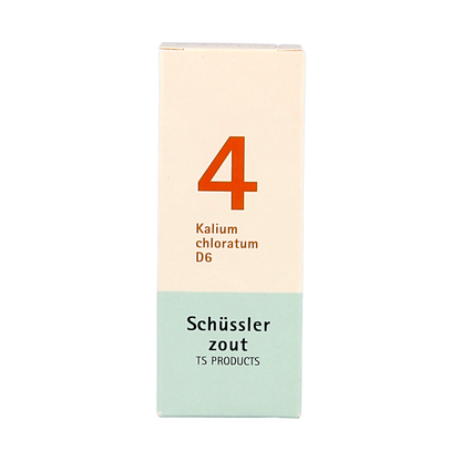 Pflüger Kalium chloratum 4 D6 Schussler 100 Tabletten