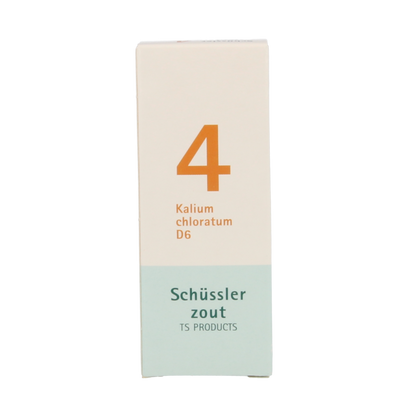 Pflüger Kalium chloratum 4 D6 Schussler 100 Tabletten
