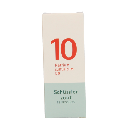 Pflüger Natrium sulfuricum 10 D6 Schussler 100 Tabletten