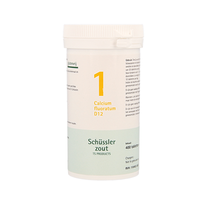 Pflüger Calcium fluoratum 1 D12 Schussler 400 Tabletten