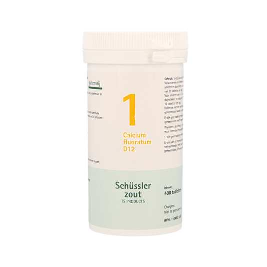 Pflüger Calcium fluoratum 1 D12 Schussler 400 Tabletten