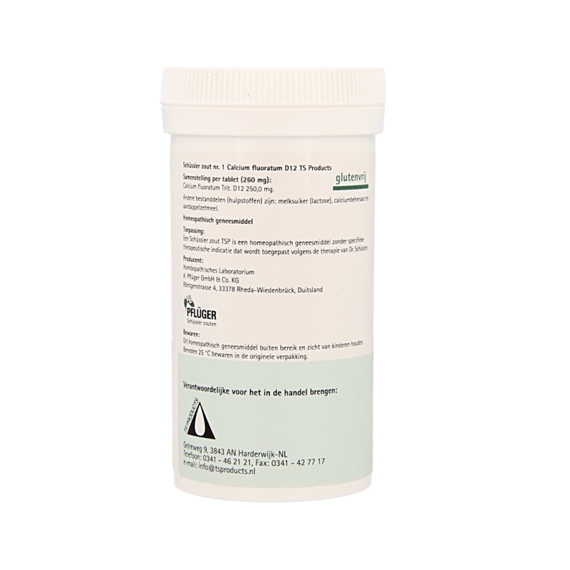 Pflüger Calcium fluoratum 1 D12 Schussler 400 Tabletten