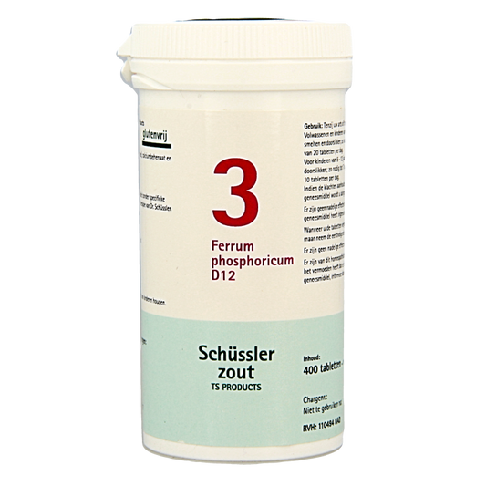 Pflüger Ferrum phosphoricum 3 D12 Schussler 400 Tabletten