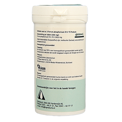 Pflüger Ferrum phosphoricum 3 D12 Schussler 400 Tabletten