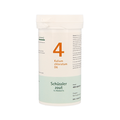Pflüger Kalium chloratum 4 D6 Schussler 400 Tabletten