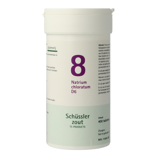 Pflüger Natrium chloratum 8 D6 Schussler 400 Tabletten