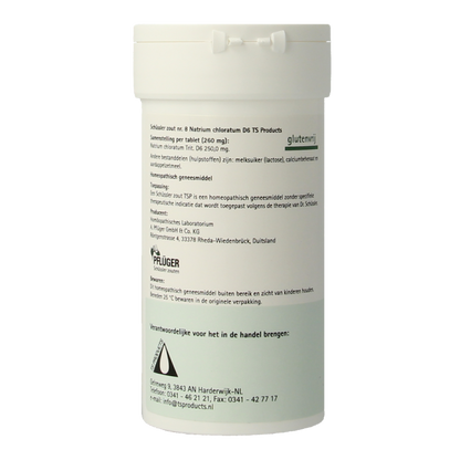 Pflüger Natrium chloratum 8 D6 Schussler 400 Tabletten