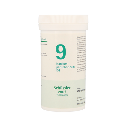 Pflüger Natrium phosphoricum 9 D6 Schussler 400.00 Tabletten