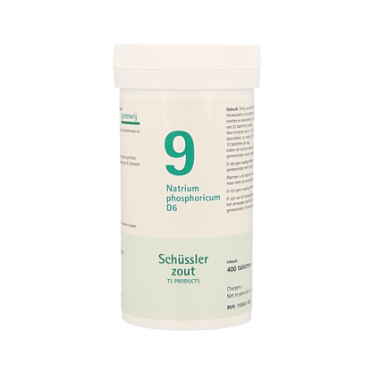 Pflüger Natrium phosphoricum 9 D6 Schussler 400 Tabletten