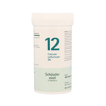 Pflüger Calcium sulfuricum 12 D6 Schussler 400 Tabletten