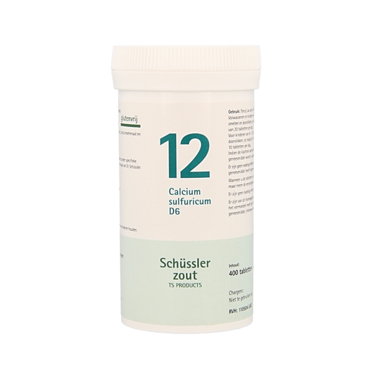 Pflüger Calcium sulfuricum 12 D6 Schussler 400 Tabletten