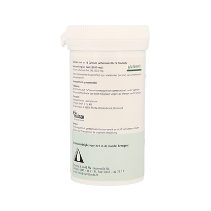 Pflüger Calcium sulfuricum 12 D6 Schussler 400 Tabletten