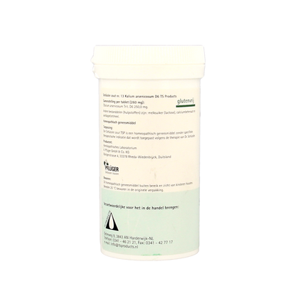 Pflüger Kalium arsenicosum 13 D6 Schussler 400 Tabletten