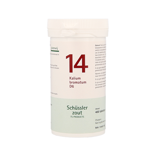 Pflüger Kalium bromatum 14 D6 Schussler 400 Tabletten