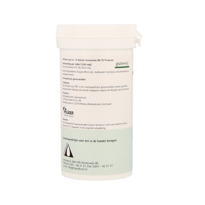 Pflüger Kalium bromatum 14 D6 Schussler 400.00 Tabletten