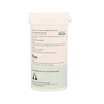 Pflüger Kalium bromatum 14 D6 Schussler 400 Tabletten