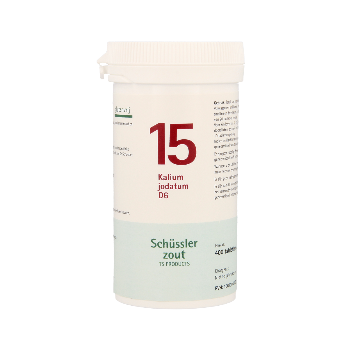 Pfluger Kalium jodatum 15 D6 Schussler 400.00 Tabletten