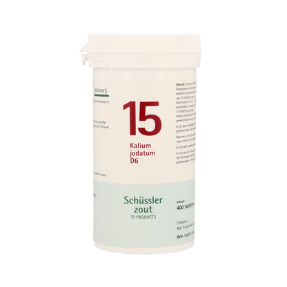 Pflüger Kalium jodatum 15 D6 Schussler 400.00 Tabletten