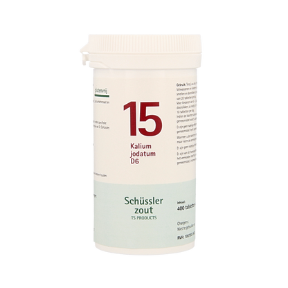 Pflüger Kalium jodatum 15 D6 Schussler 400 Tabletten