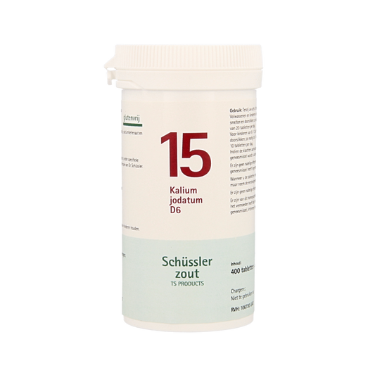 Pflüger Kalium jodatum 15 D6 Schussler 400 Tabletten
