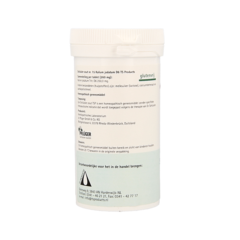 Pflüger Kalium jodatum 15 D6 Schussler 400 Tabletten
