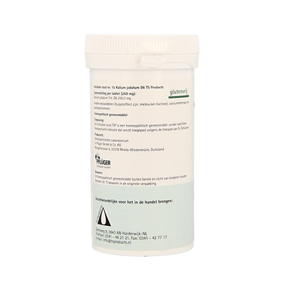 Pflüger Kalium jodatum 15 D6 Schussler 400 Tabletten